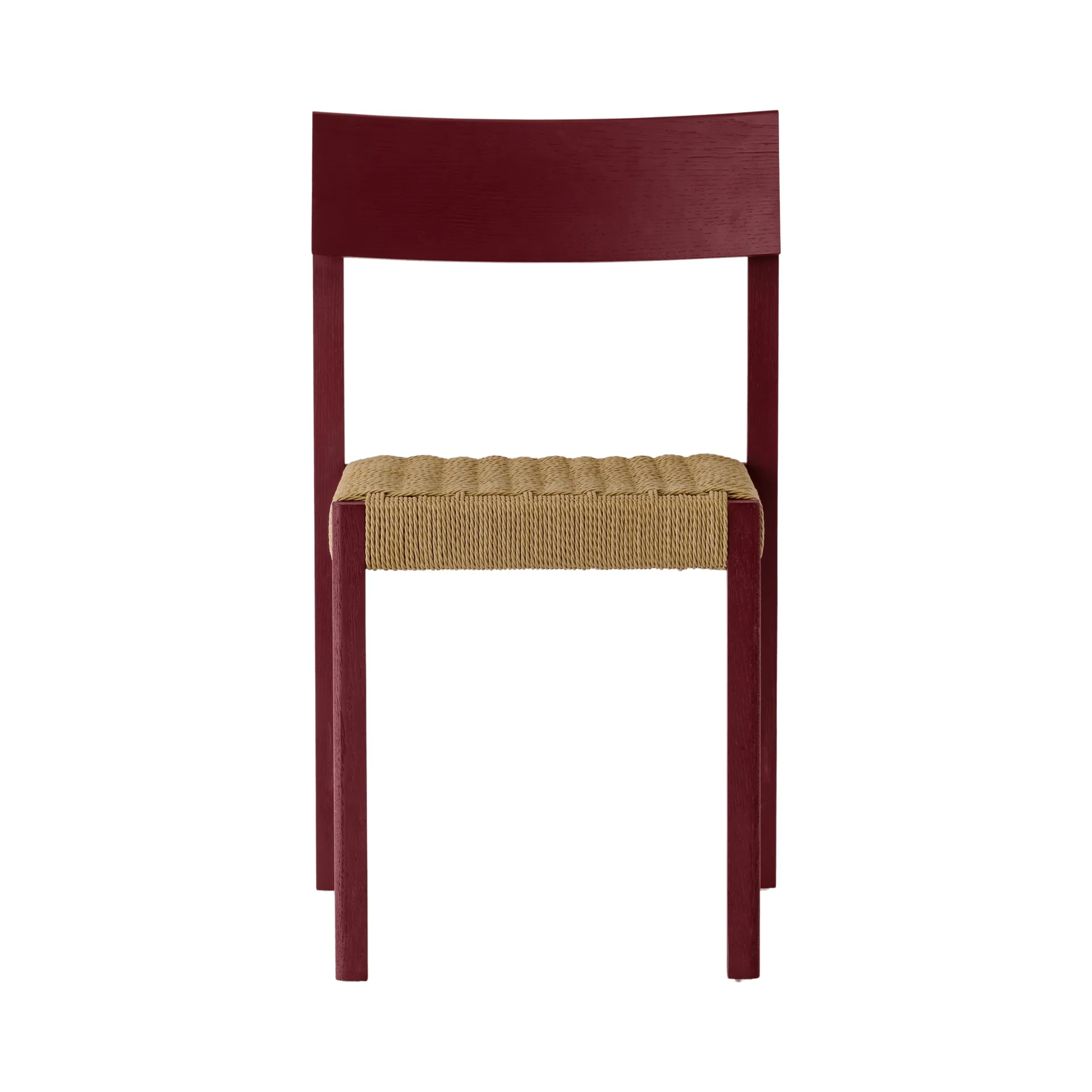 Mauro chair, French red oak-paper cord Audo Copenhagen Mauro chair, French red oak-paper cord Audo Copenhagen