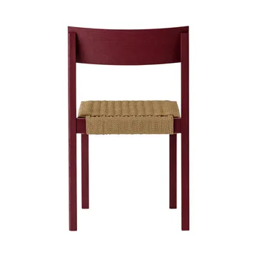 Mauro chair - French red oak-paper cord - Audo Copenhagen