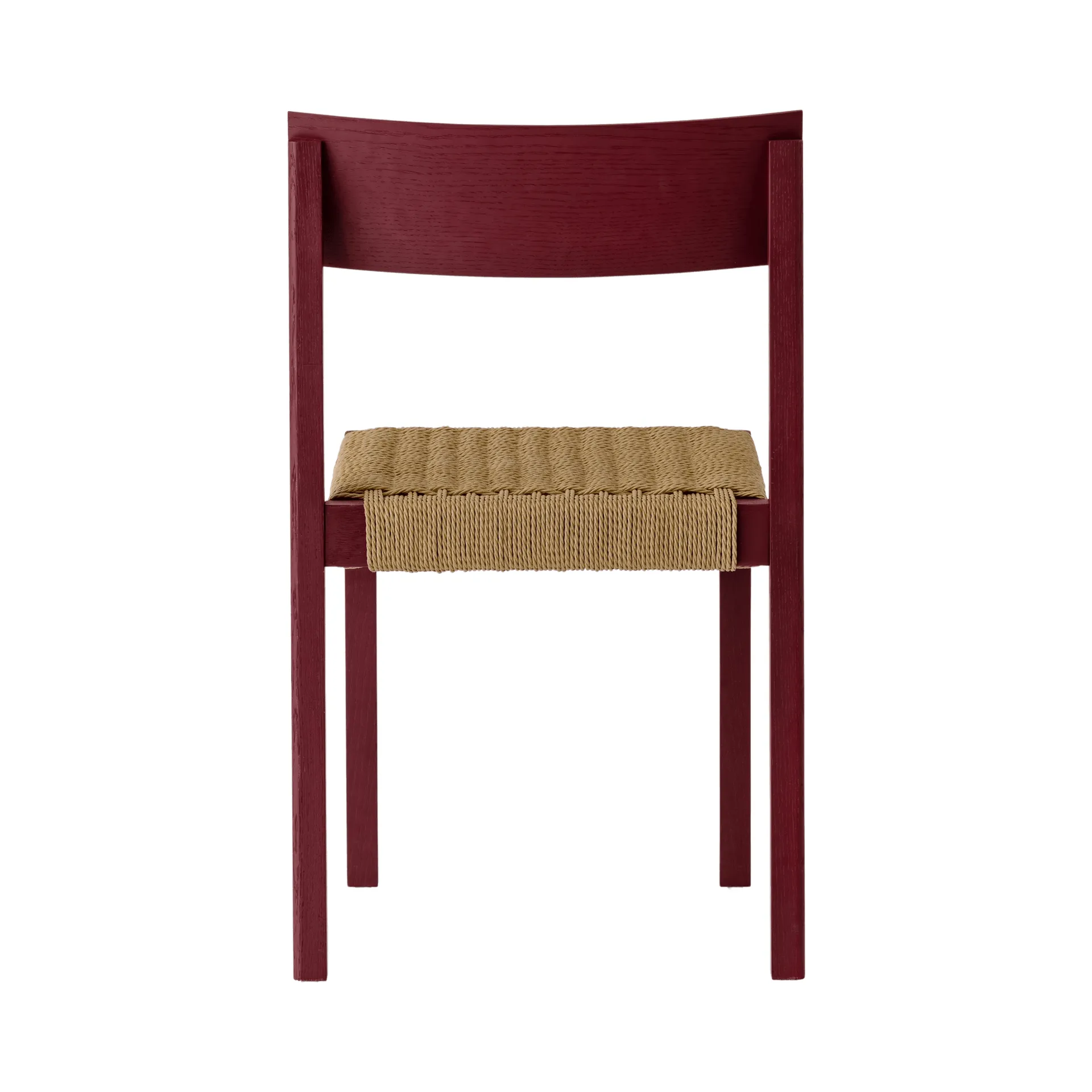 Mauro chair, French red oak-paper cord Audo Copenhagen Mauro chair, French red oak-paper cord Audo Copenhagen