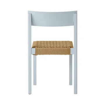 Mauro chair - Linen blue oak-paper cord - Audo Copenhagen