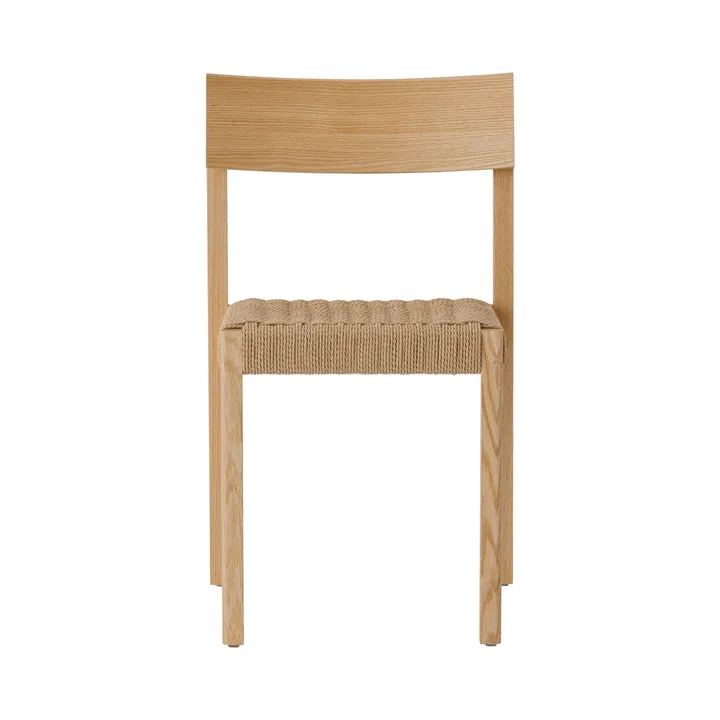 Mauro chair - Natural oak-paper cord - Audo Copenhagen