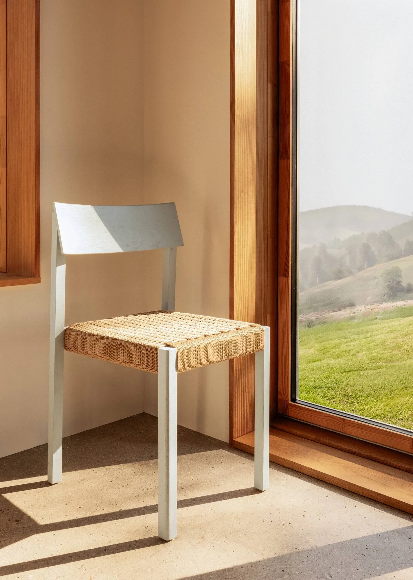 Mauro chair, Natural oak-paper cord Audo Copenhagen