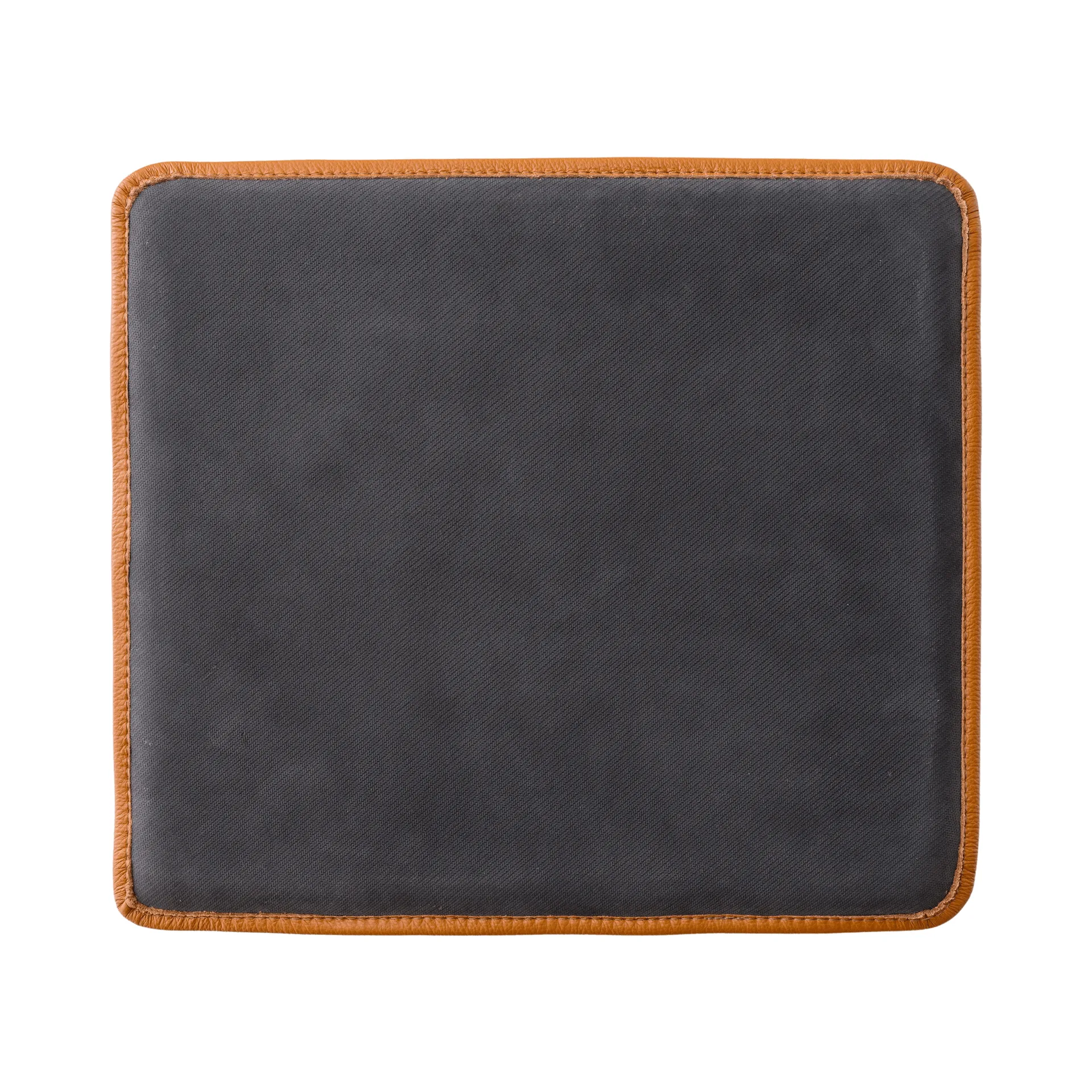 Mauro seat cushion for chair, Leather Madras Cognac Audo Copenhagen