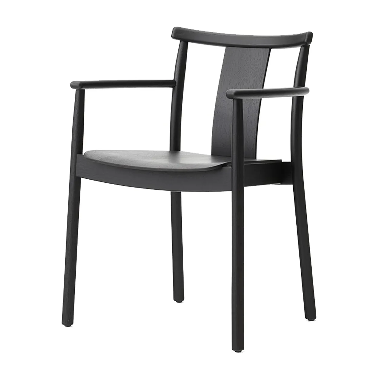 Audo Copenhagen Merkur arm chair Black | Scandinavian Design | Chairs | Black