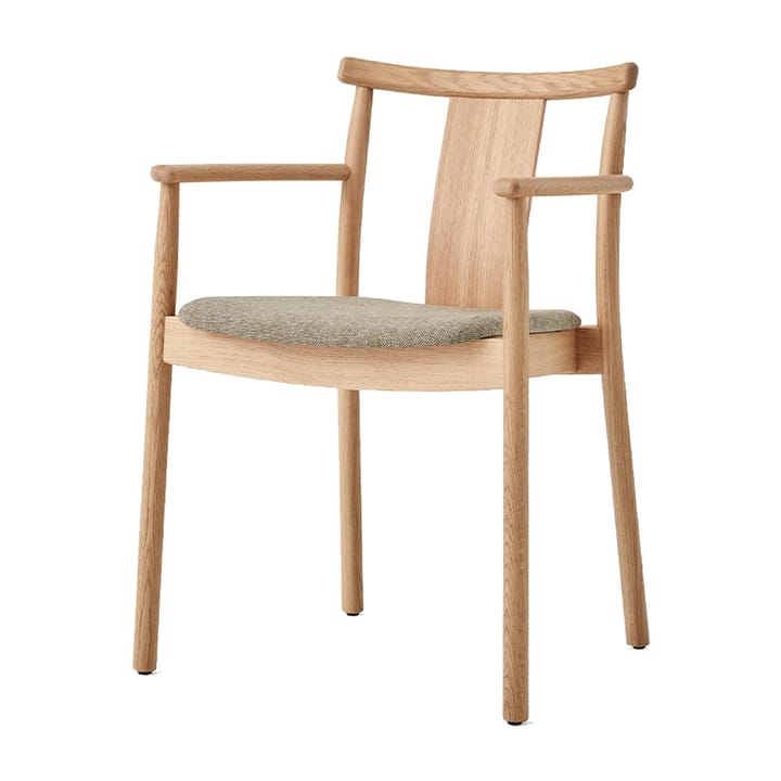 Merkur arm chair with cushion - Oak-Hallingdal 0200 beige - Audo Copenhagen