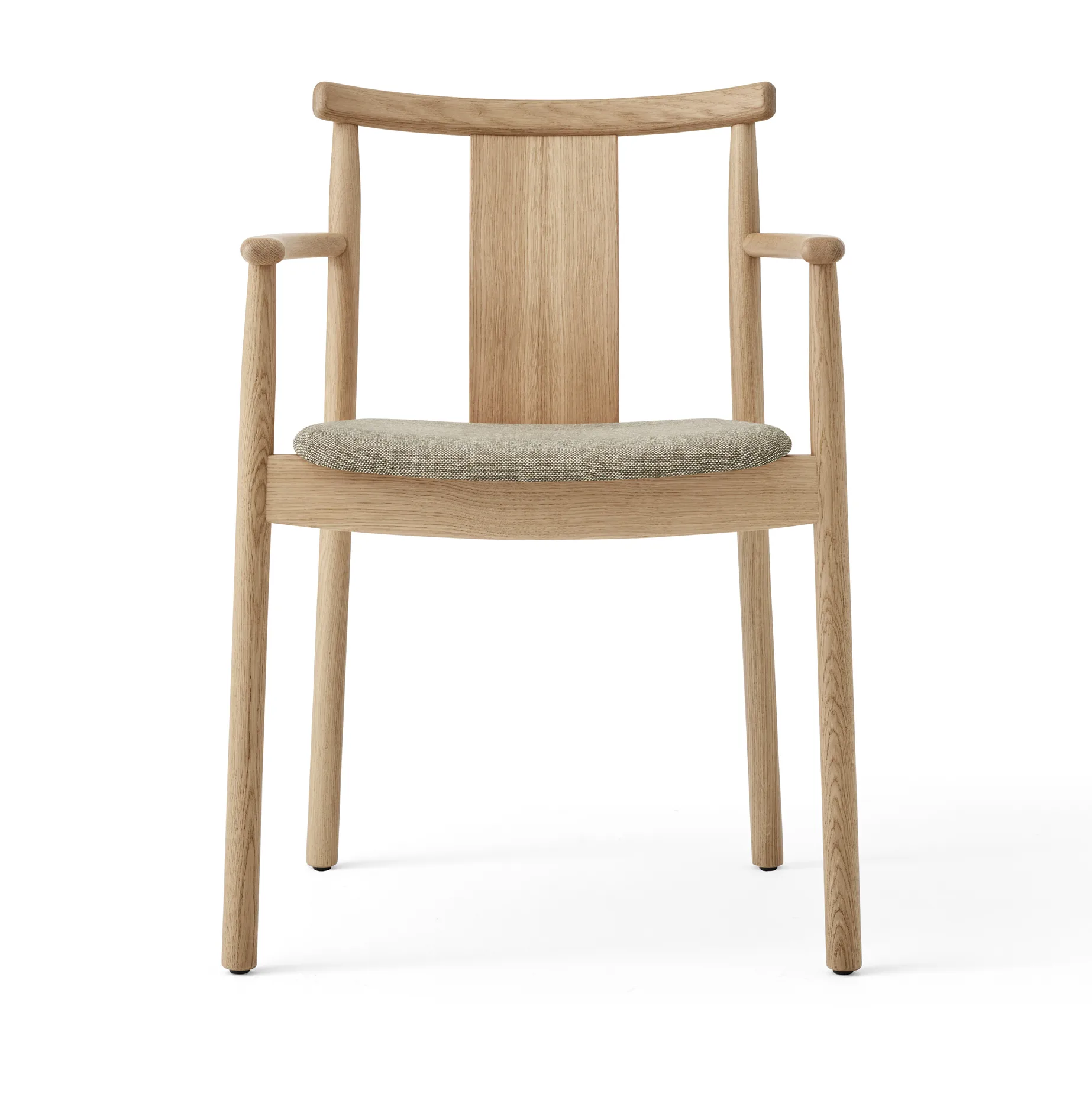 Merkur arm chair with cushion, Oak-Hallingdal 0200 beige Audo Copenhagen