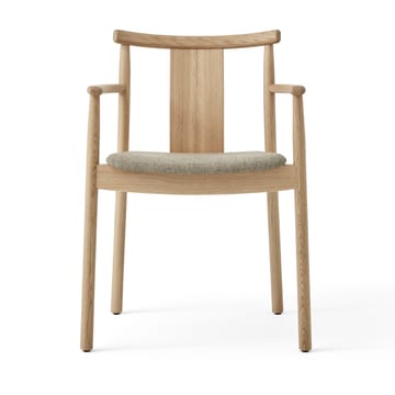 Merkur arm chair with cushion - Oak-Hallingdal 0200 beige - Audo Copenhagen