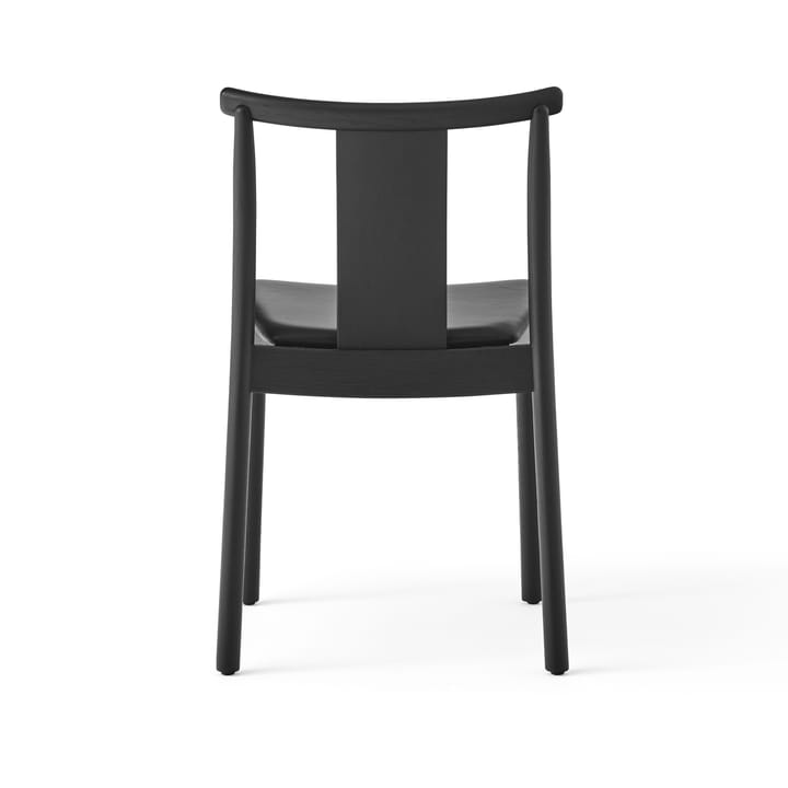 Merkur chair with cushion - Black-Dakar 0842 black - Audo Copenhagen