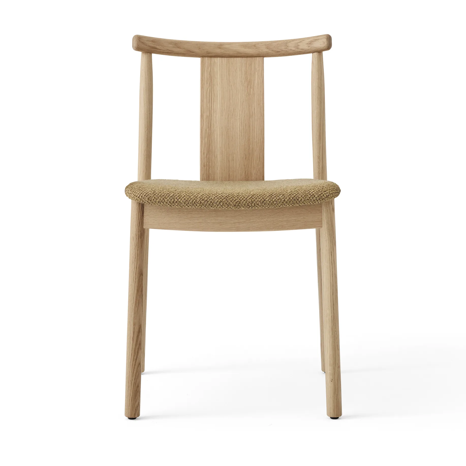 Merkur chair with cushion, Oak-Bouclé 06 gold Audo Copenhagen