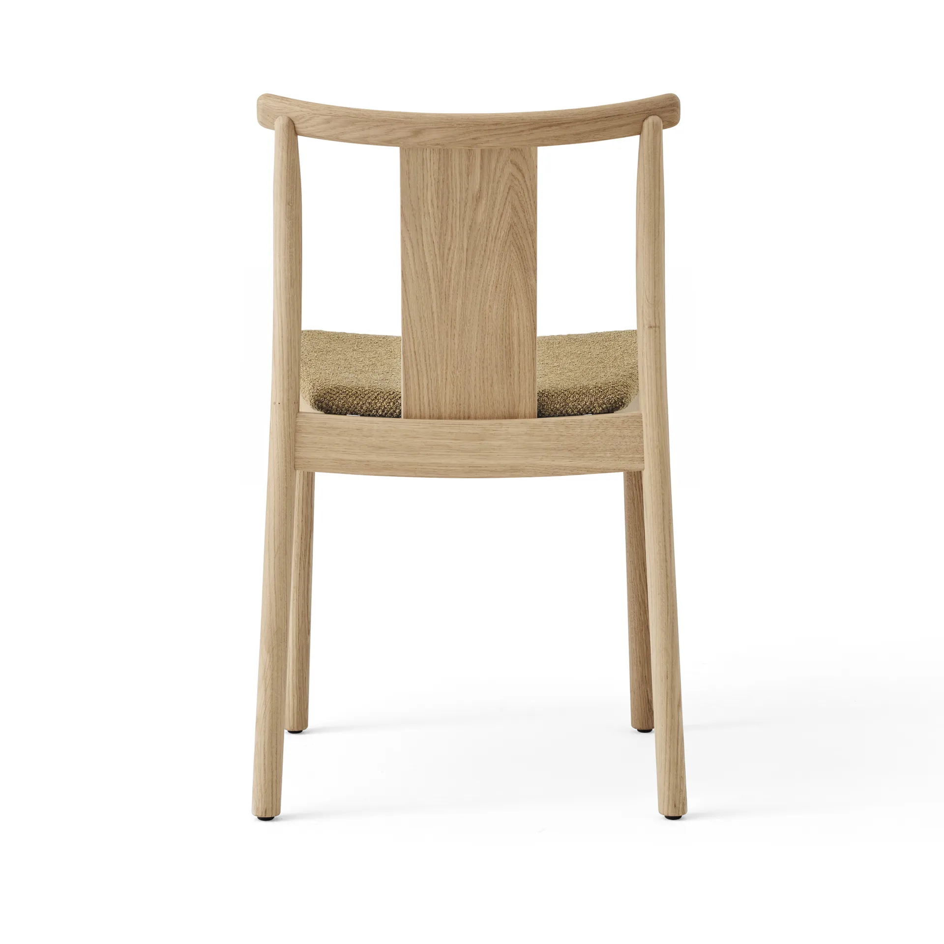 Merkur chair with cushion, Oak-Bouclé 06 gold Audo Copenhagen