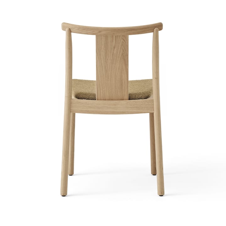 Merkur chair with cushion, Oak-Bouclé 06 gold Audo Copenhagen