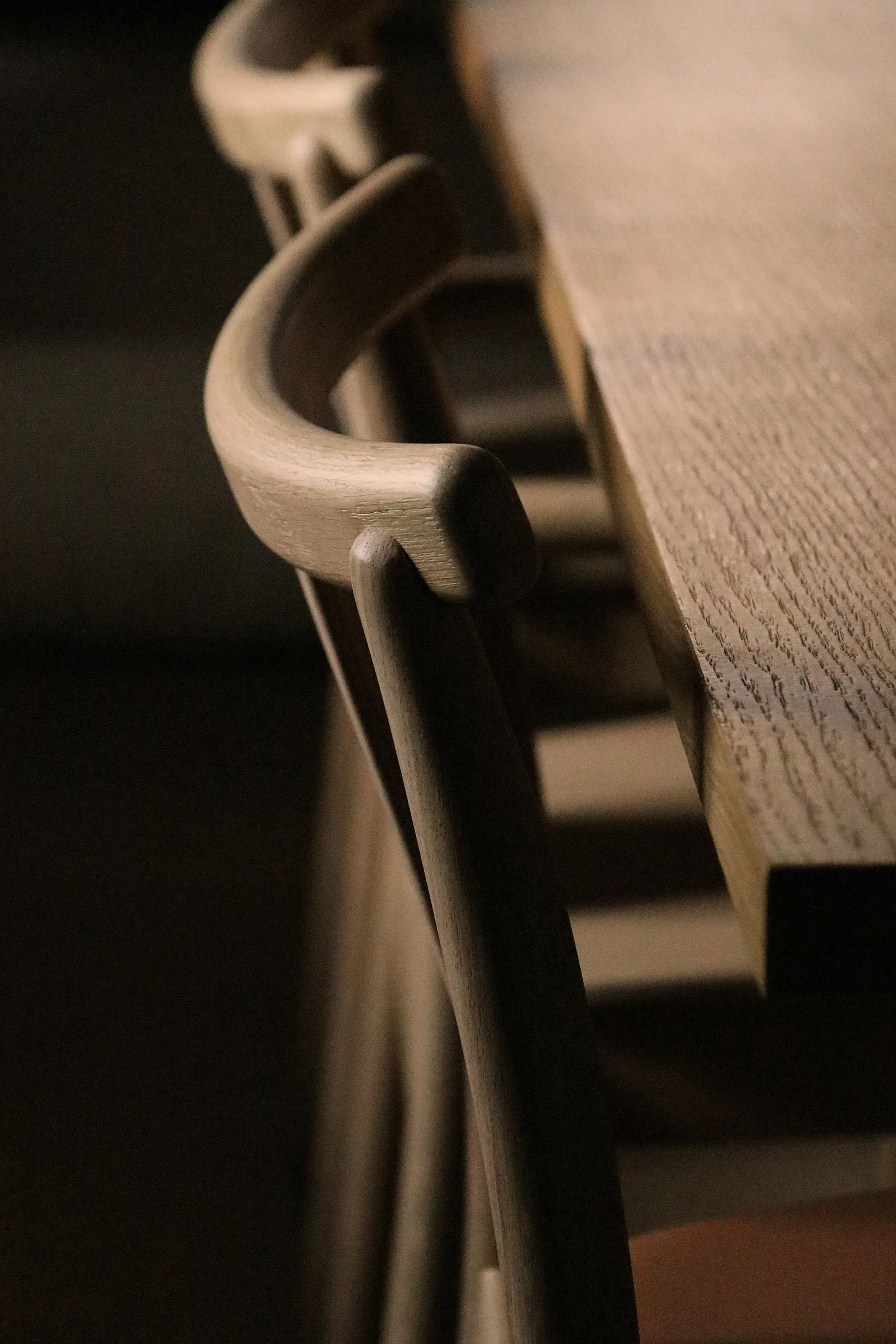 Merkur chair with cushion, Oak- Dakar 0250 cognac Audo Copenhagen