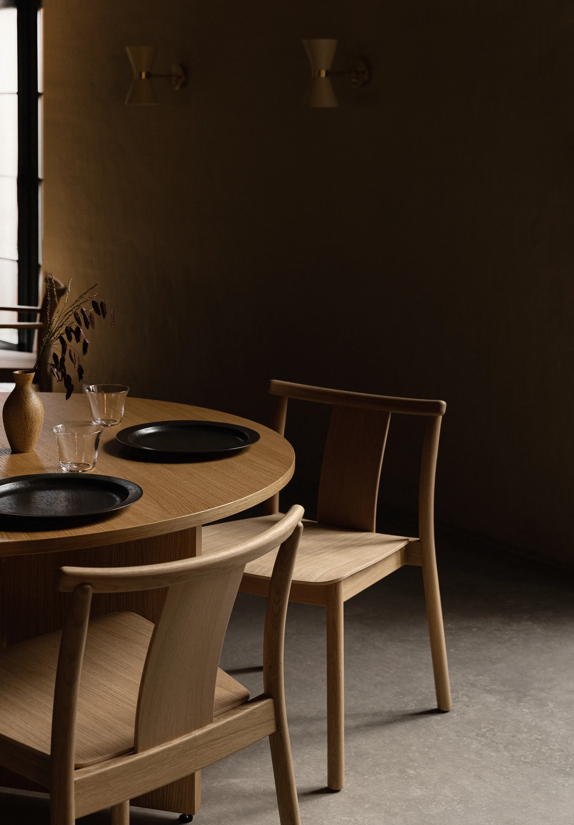Merkur dining chair, Natural oak Audo Copenhagen