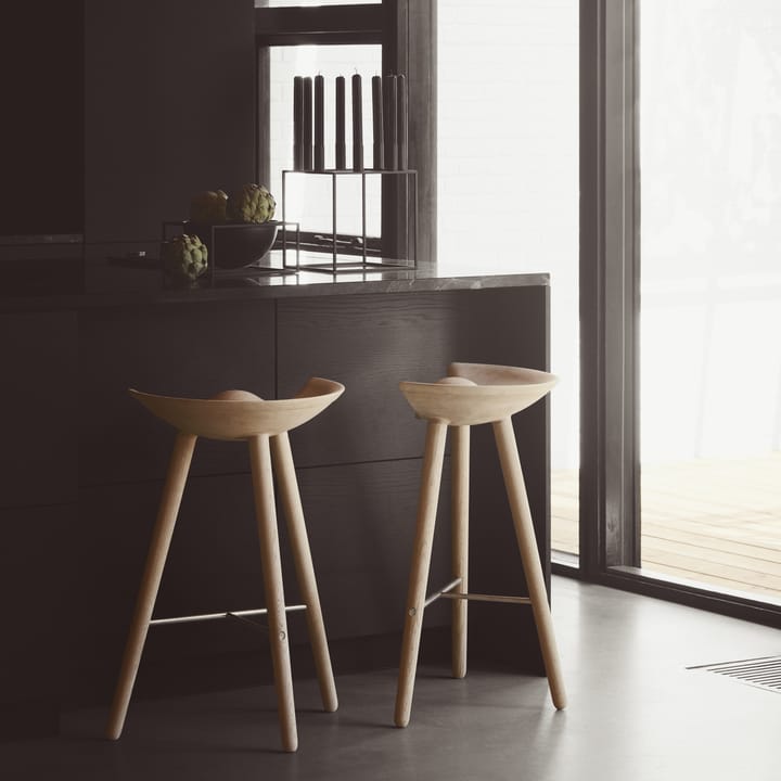ML42 barstool 77 cm, Oak-steel Audo Copenhagen