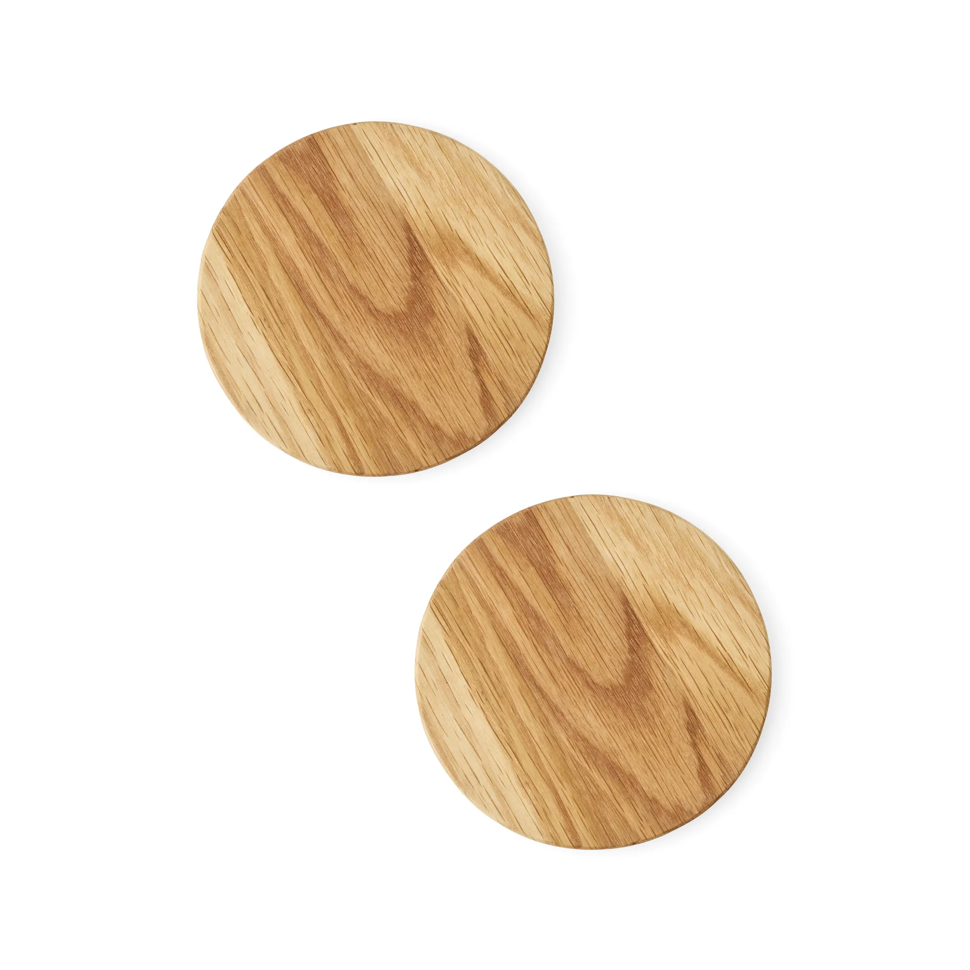 New Norm coaster i trä 2-pack, Oiled oak Audo Copenhagen