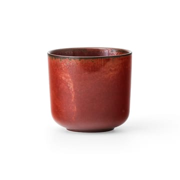 New Norm cup 26 cl 2-pack - Red glazed - Audo Copenhagen