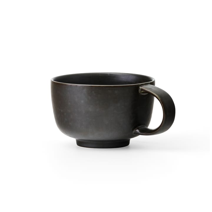New Norm cup with handle 25 cl 2-pack - Dark glazed - Audo Copenhagen