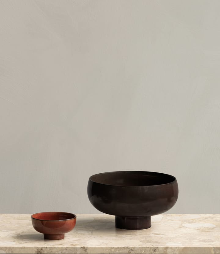 New Norm fruktbowl Ø25 cm, Dark glazed Audo Copenhagen
