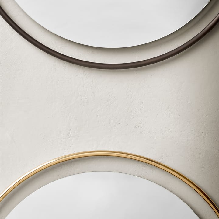 Nimbus mirror - Bronzed brass, ø110 - Audo Copenhagen