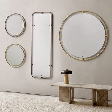 Nimbus mirror - Bronzed brass, ø110 - Audo Copenhagen