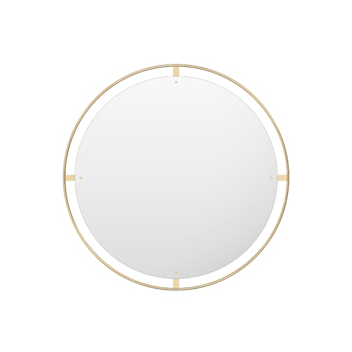 Nimbus mirror - Polished brass, ø110 - Audo Copenhagen