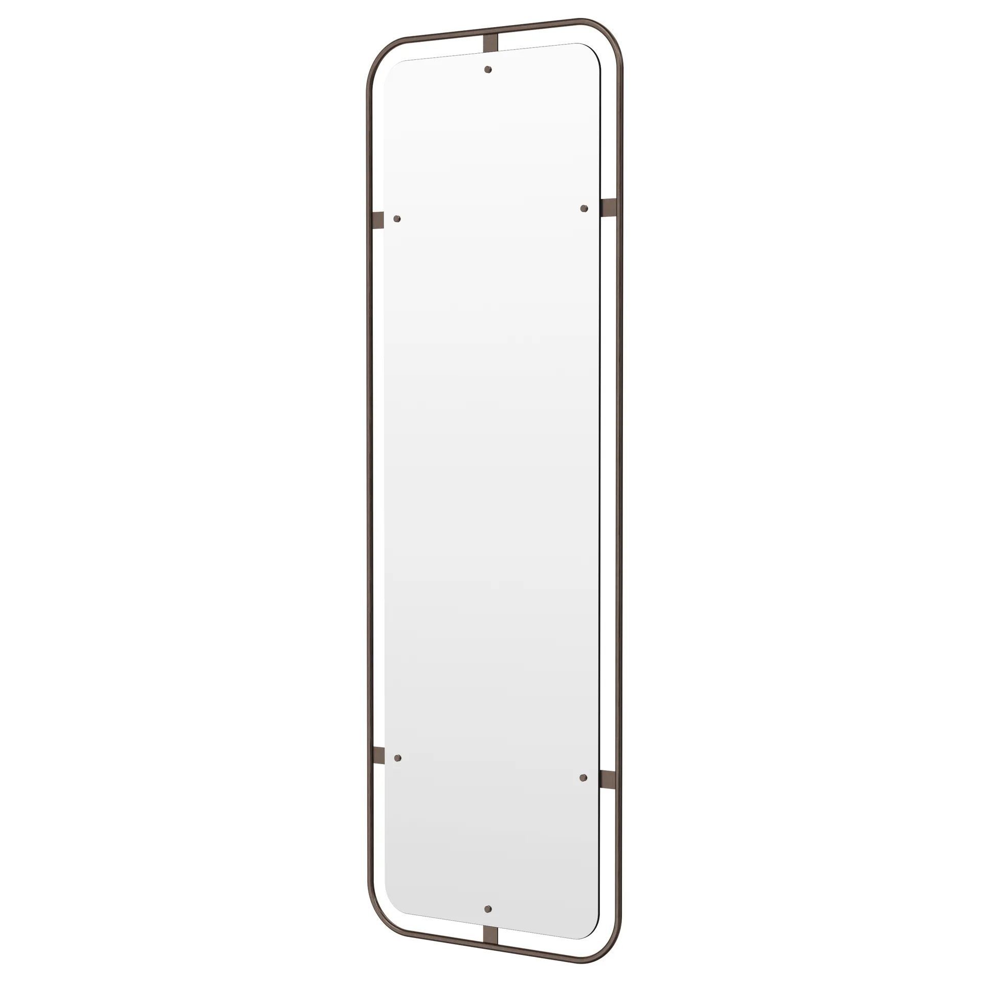 Nimbus mirror rectangular, Bronzed brass Audo Copenhagen