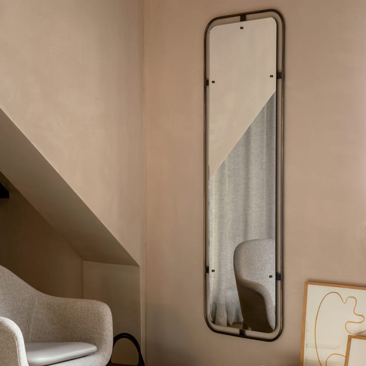 Nimbus mirror rectangular - Bronzed brass - Audo Copenhagen