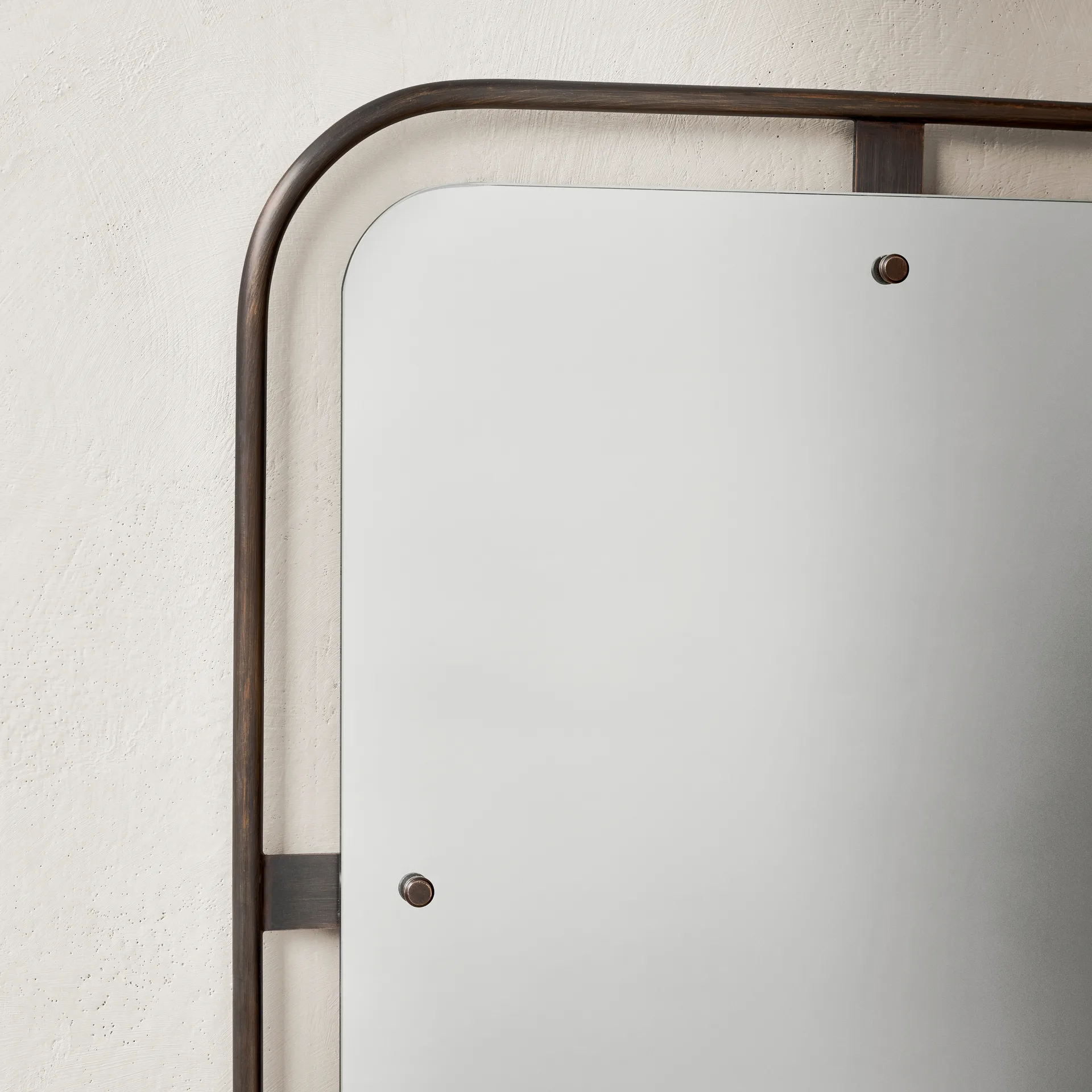 Nimbus mirror rectangular, Bronzed brass Audo Copenhagen