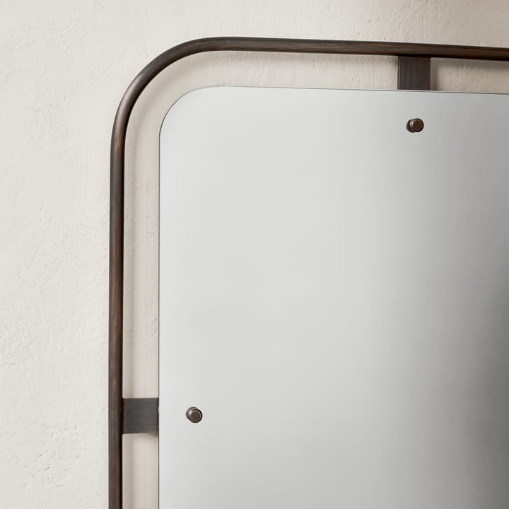 Nimbus mirror rectangular - Bronzed brass - Audo Copenhagen