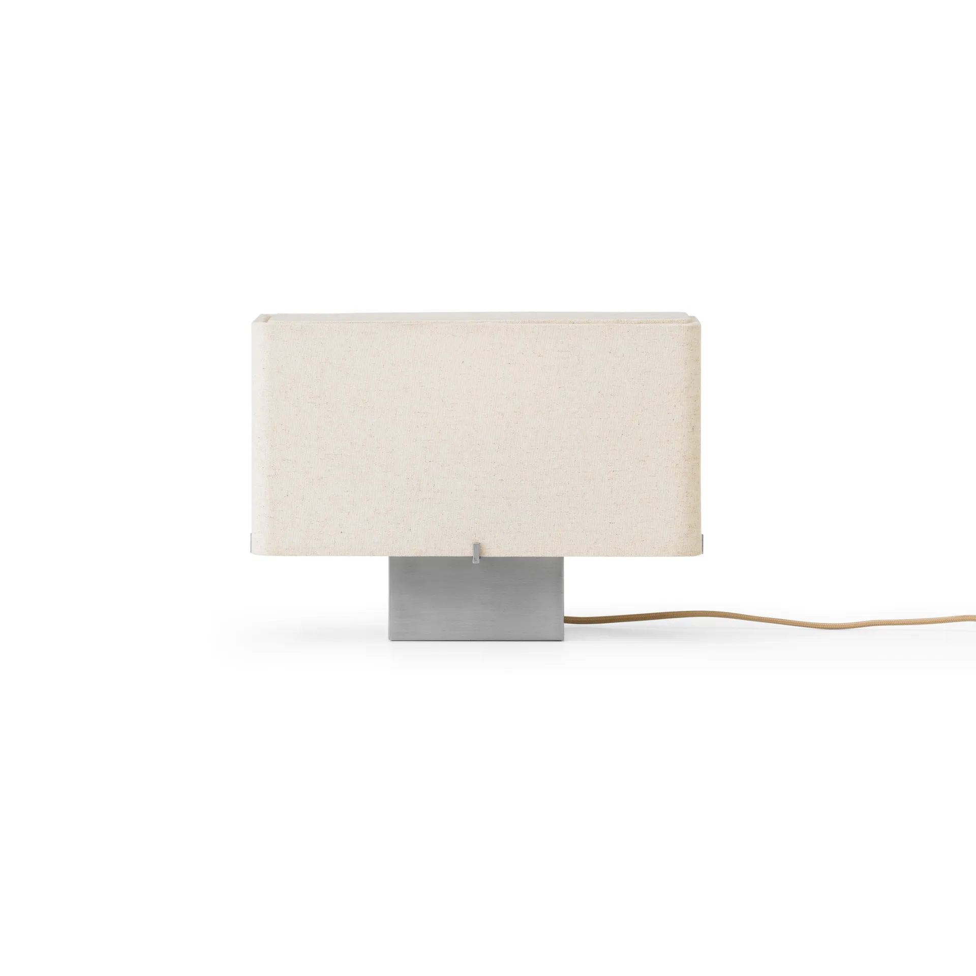 Nonna table lamp 24 cm, Brushed aluminium-sand Audo Copenhagen