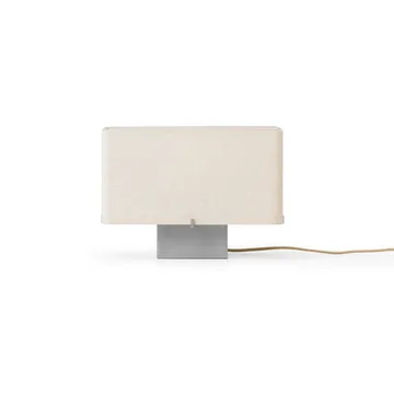 Nonna table lamp 24 cm - Brushed aluminium-sand - Audo Copenhagen