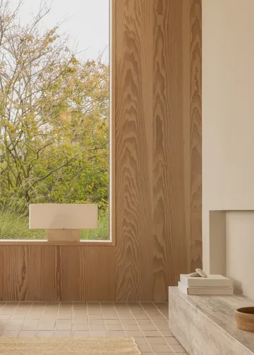 Nonna table lamp 30 cm - Travertine-sand - Audo Copenhagen