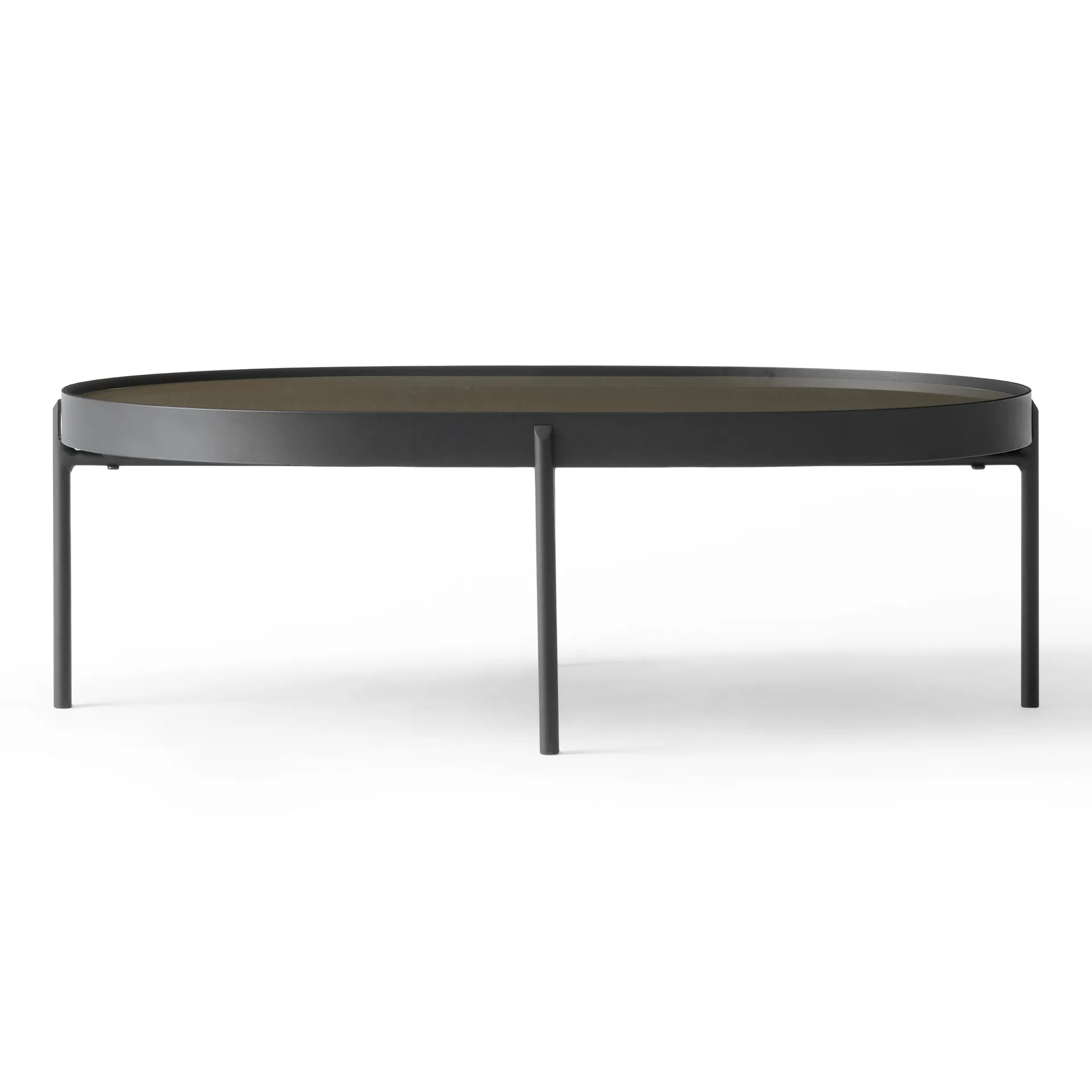 NoNo coffee tableL 59.5x96.5 cm, Black-brown Audo Copenhagen