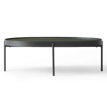 NoNo coffee tableL 59.5x96.5 cm - Black-dark green - Audo Copenhagen