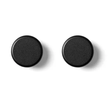 Norm knobs 2-pack - black 2-pack - Audo Copenhagen