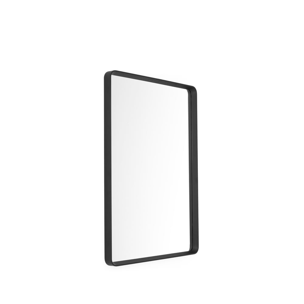 Audo Copenhagen Norm mirror Black, rectangular | Scandinavian Design | Wall mirrors | Black