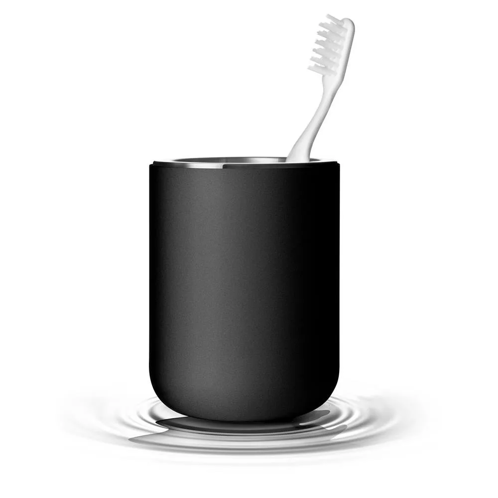 Norm tooth brush holder, black Audo Copenhagen