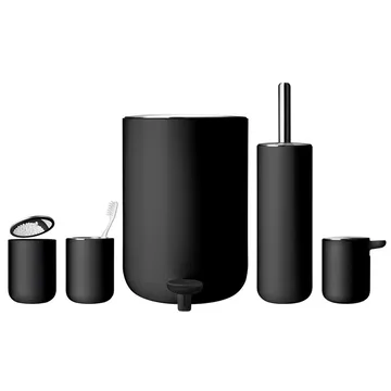 Norm tooth brush holder - black - Audo Copenhagen