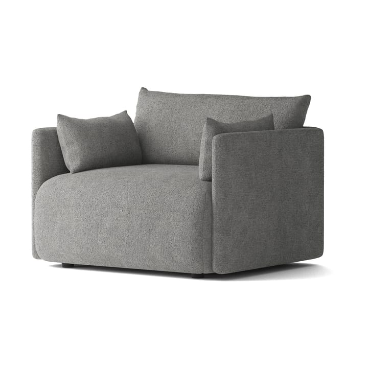 Offset arm chair - Audo Bouclé 16 Dark grey - Audo Copenhagen