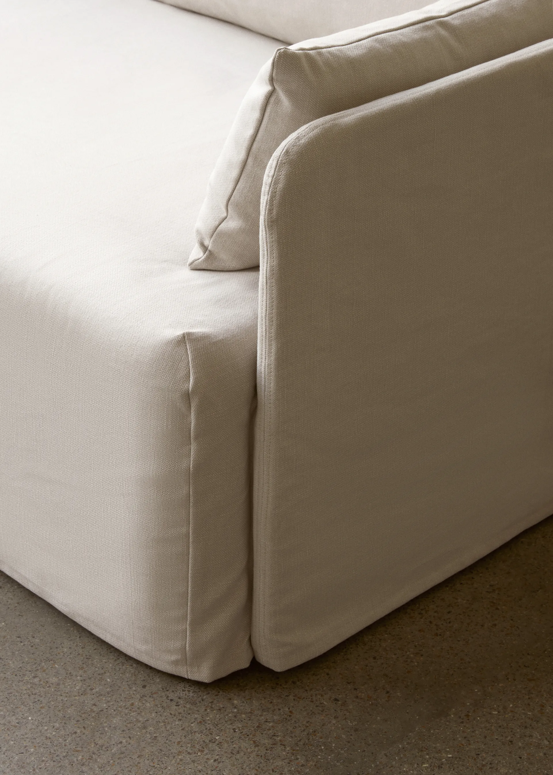 Offset loose upholstery for 2-seater sofa, Logan Jasmine Audo Copenhagen
