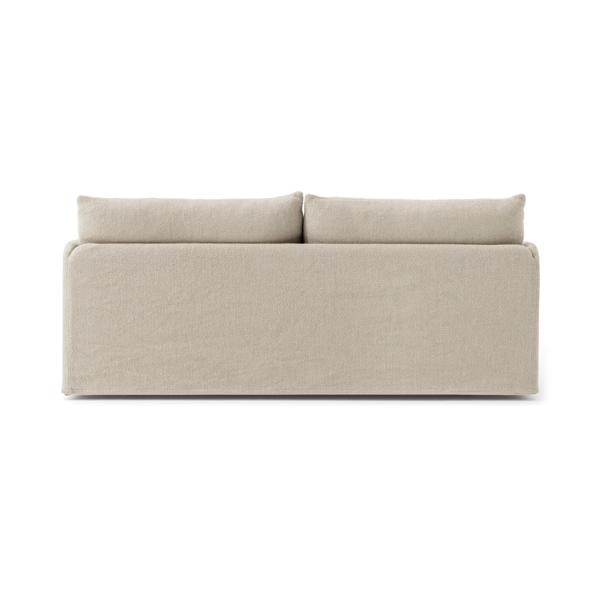Offset loose upholstery for 2-seater sofa, Logan Sand Audo Copenhagen