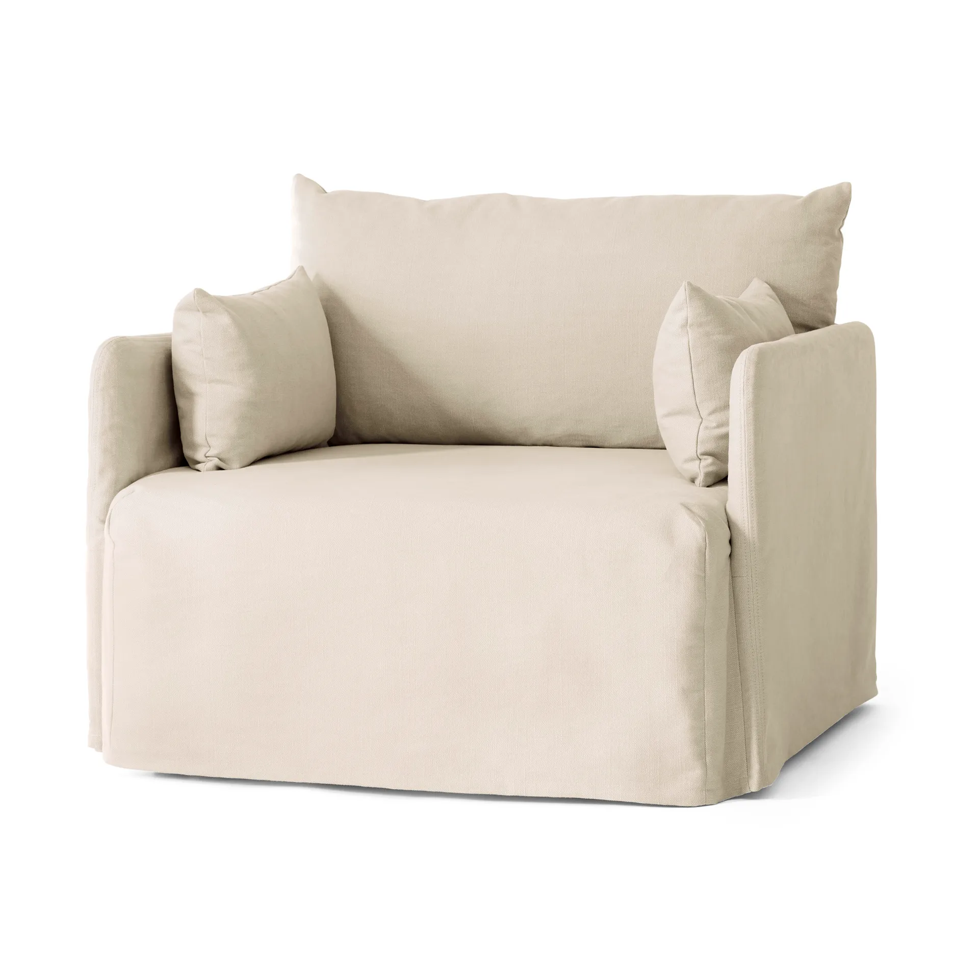 Offset loose upholstery for armchair, Logan Jasmine Audo Copenhagen