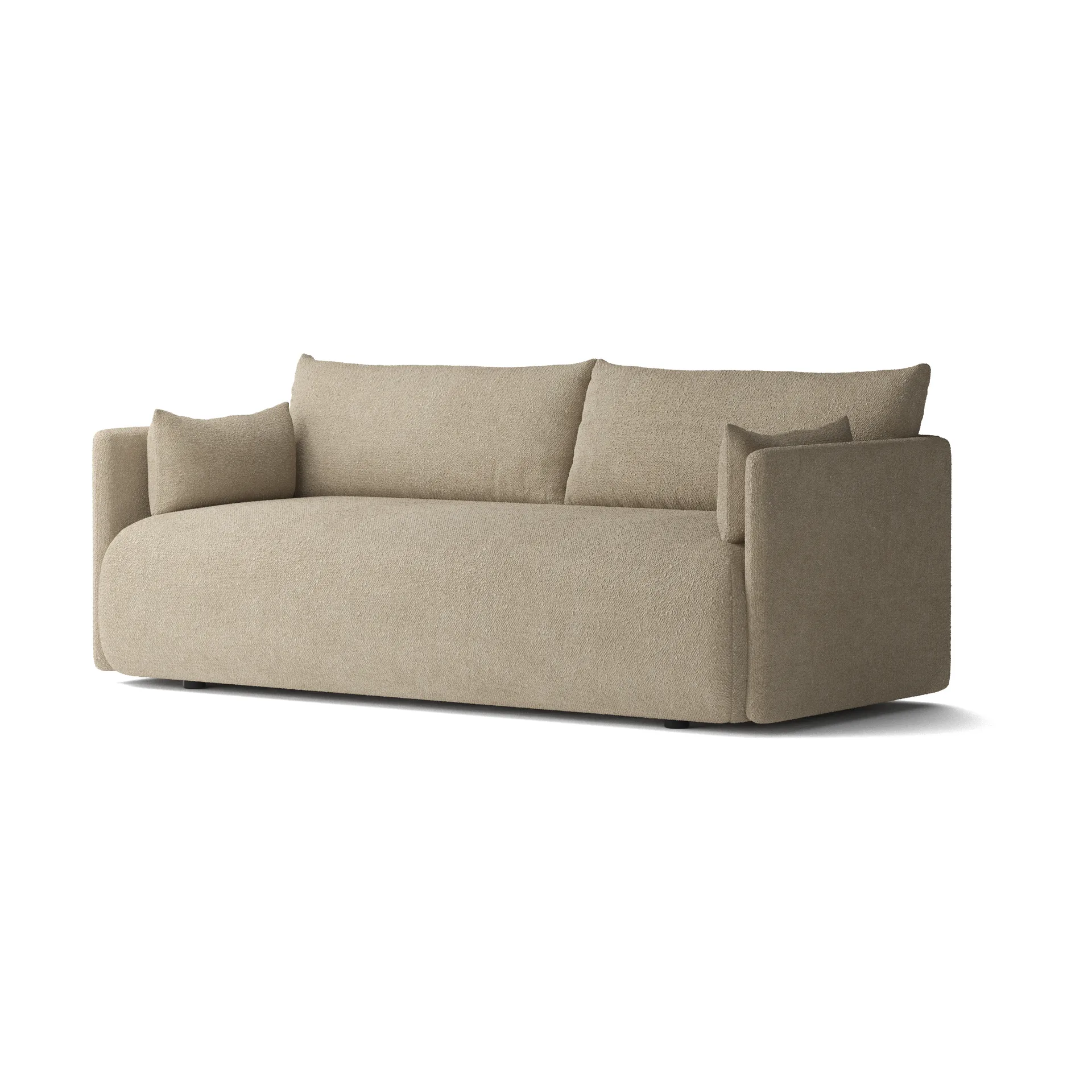 Offset sofa 2-seats, Audo Bouclé 02 Beige Audo Copenhagen