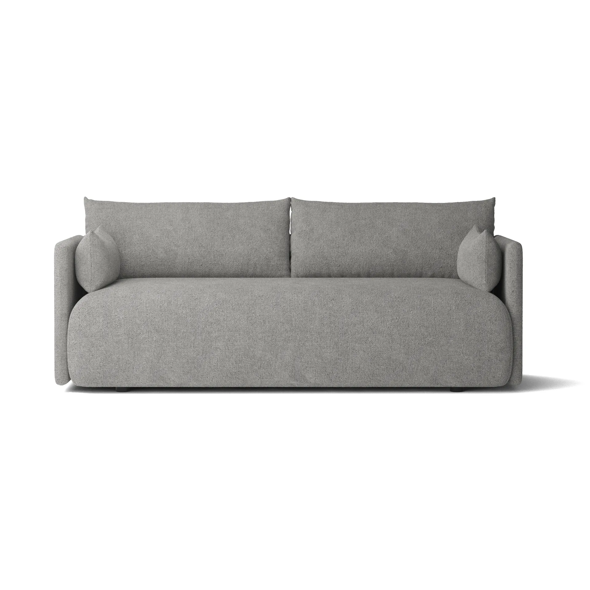 Offset sofa 2-seats, Audo Bouclé 16 Dark grey Audo Copenhagen