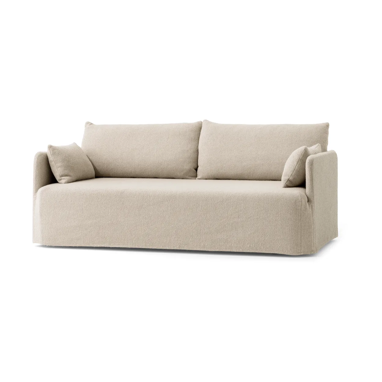 Audo Copenhagen Offset sofa 2-seats Logan Sand | Scandinavian Design | Sofas | Beige