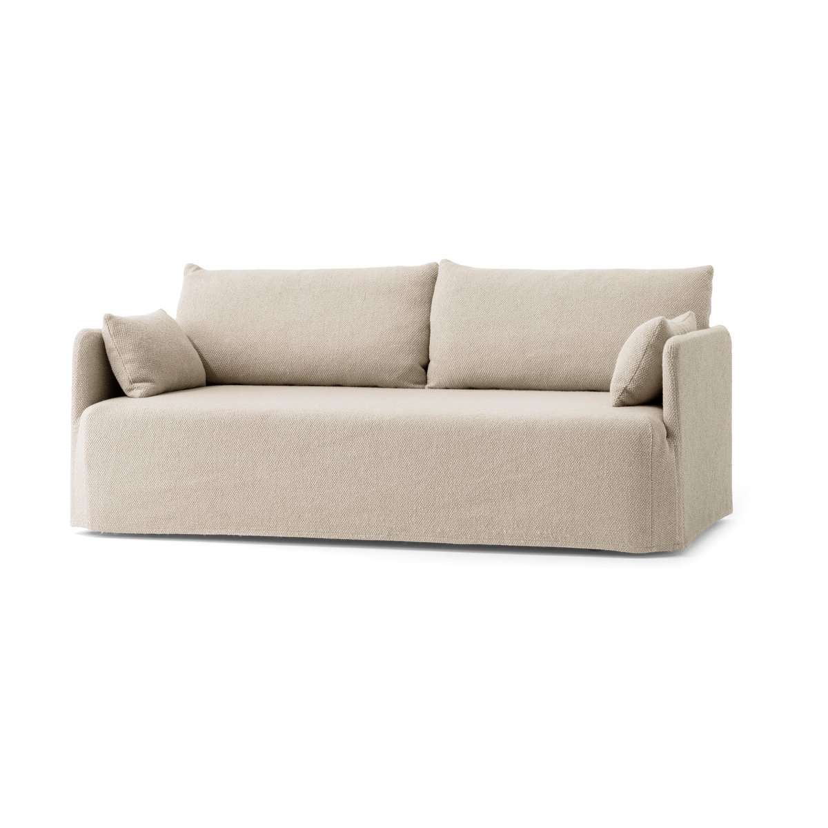 Audo Copenhagen Offset sofa 2-seats Logan Sand | Scandinavian Design | Sofas | Beige