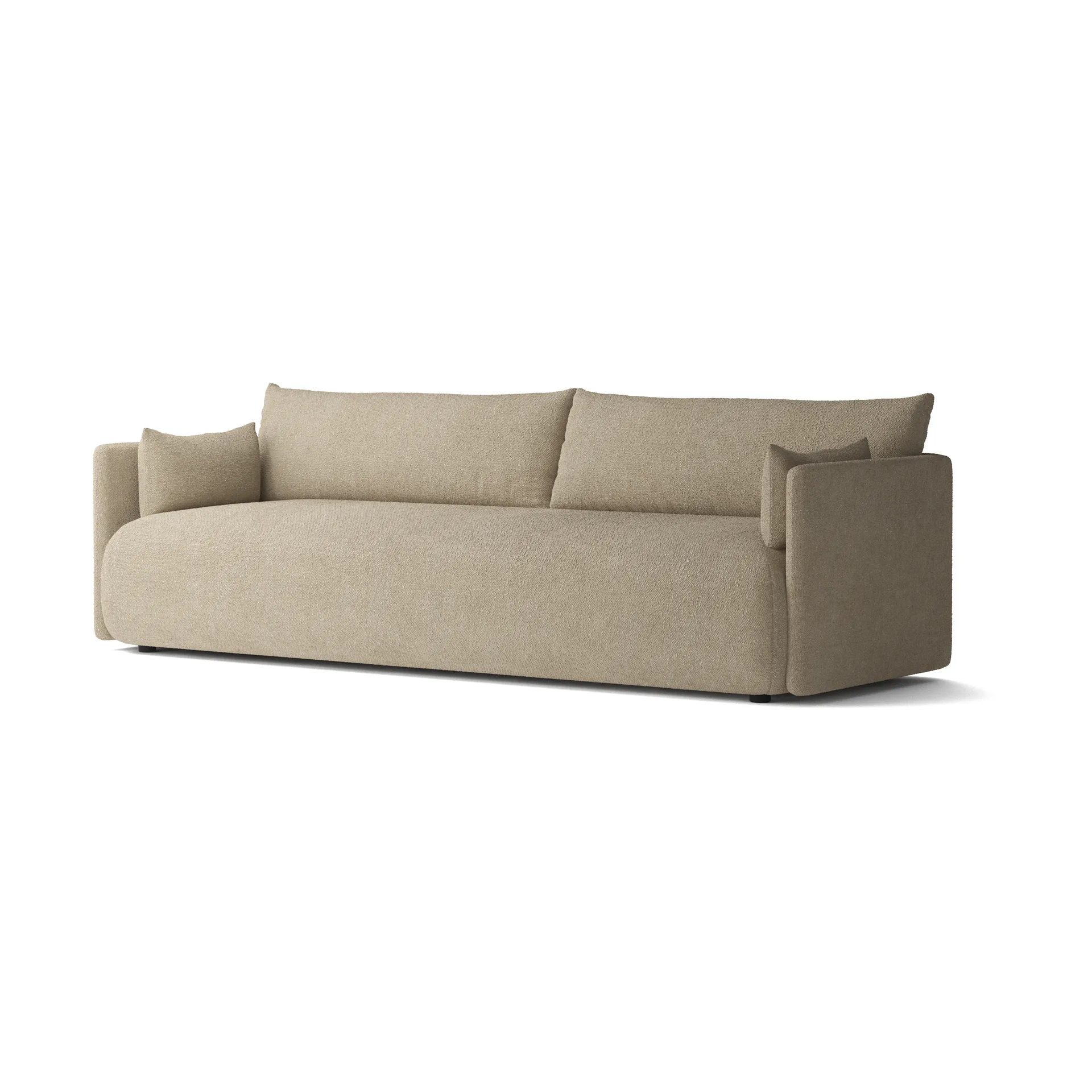 Offset sofa 3-seats, Audo Bouclé 02 Beige Audo Copenhagen