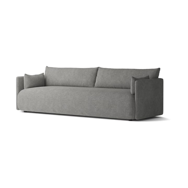 Offset sofa 3-seats - Audo Bouclé 16 Dark grey - Audo Copenhagen