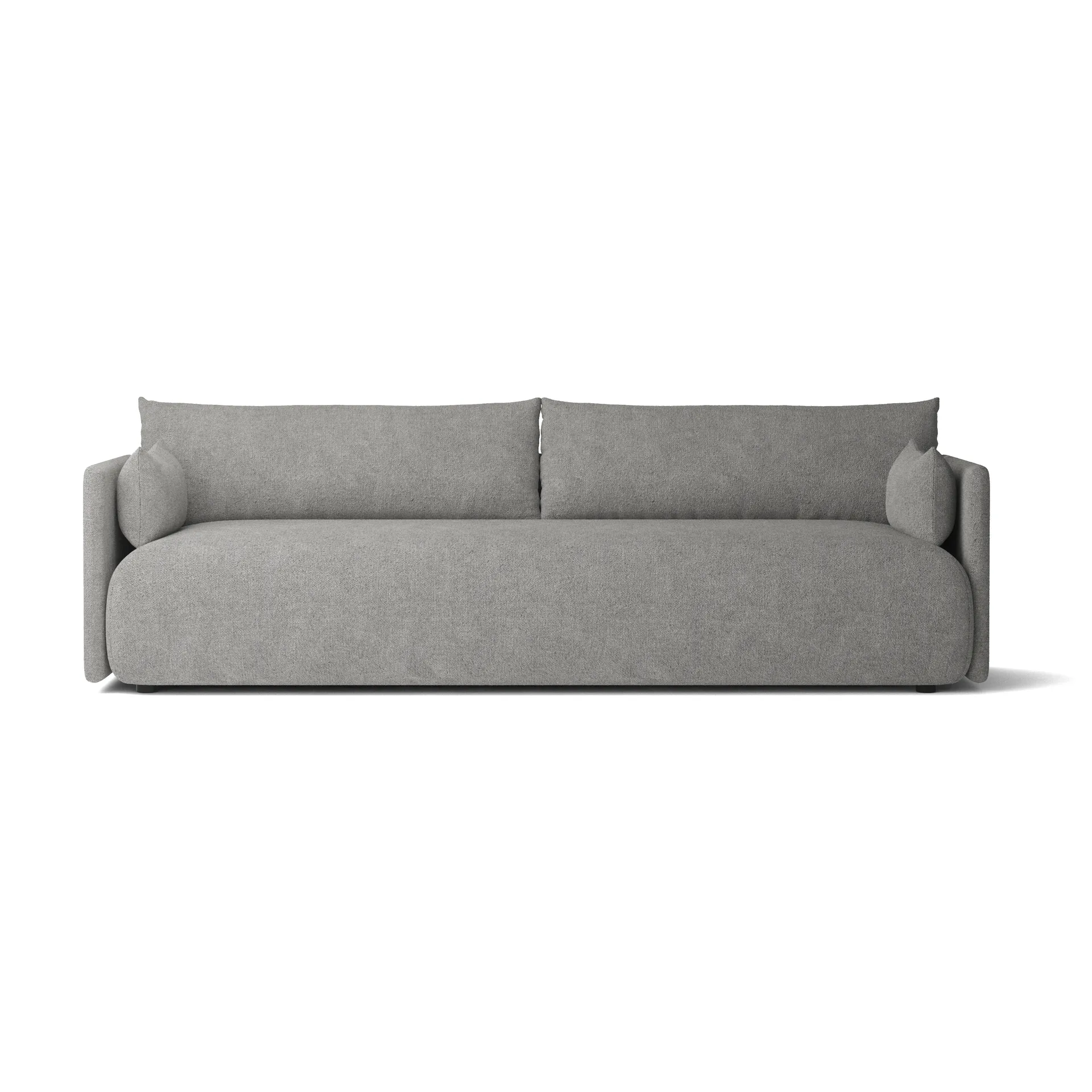 Offset sofa 3-seats, Audo Bouclé 16 Dark grey Audo Copenhagen