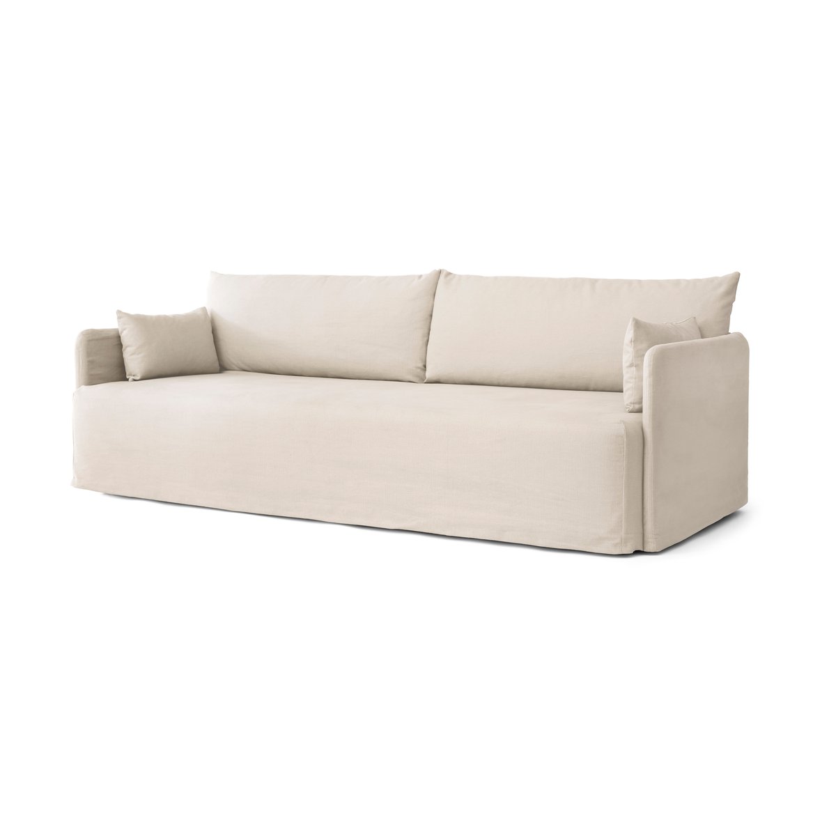 Audo Copenhagen Offset sofa 3-seats Logan Jasmine | Scandinavian Design | Sofas | White